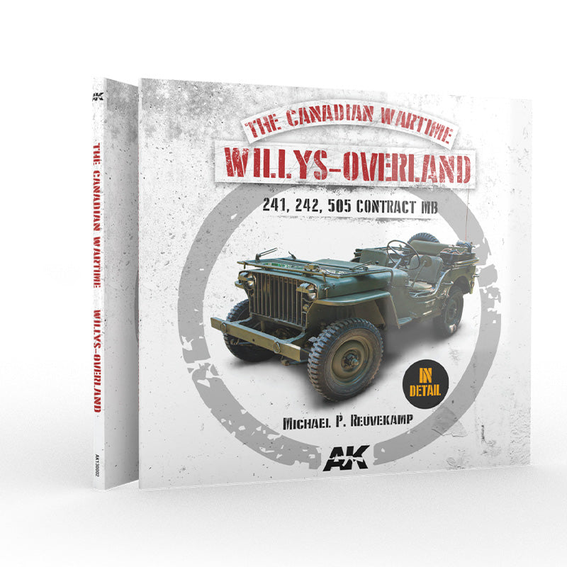 AK Interactive 130002 The Canadian Wartime: Willys-Overland Book