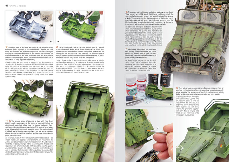 AK Interactive 130004 Technicals Modeling Modern Light Vehicles from 1950s & Beyond Book