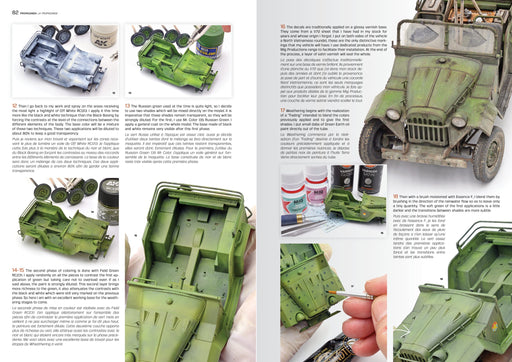 AK Interactive 130004 Technicals Modeling Modern Light Vehicles from 1950s & Beyond Book