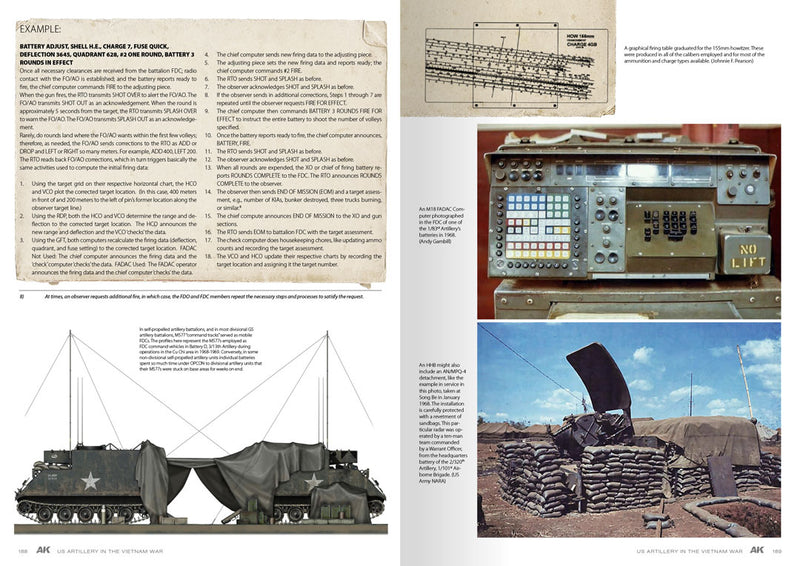 AK Interactive 130007 American Artillery in Vietnam Book (Hardcover)