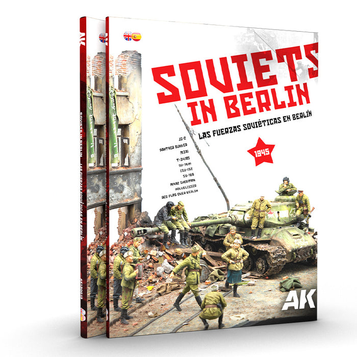 AK Interactive 130013 Soviets in Berlin Book (Semi-Hardcover)