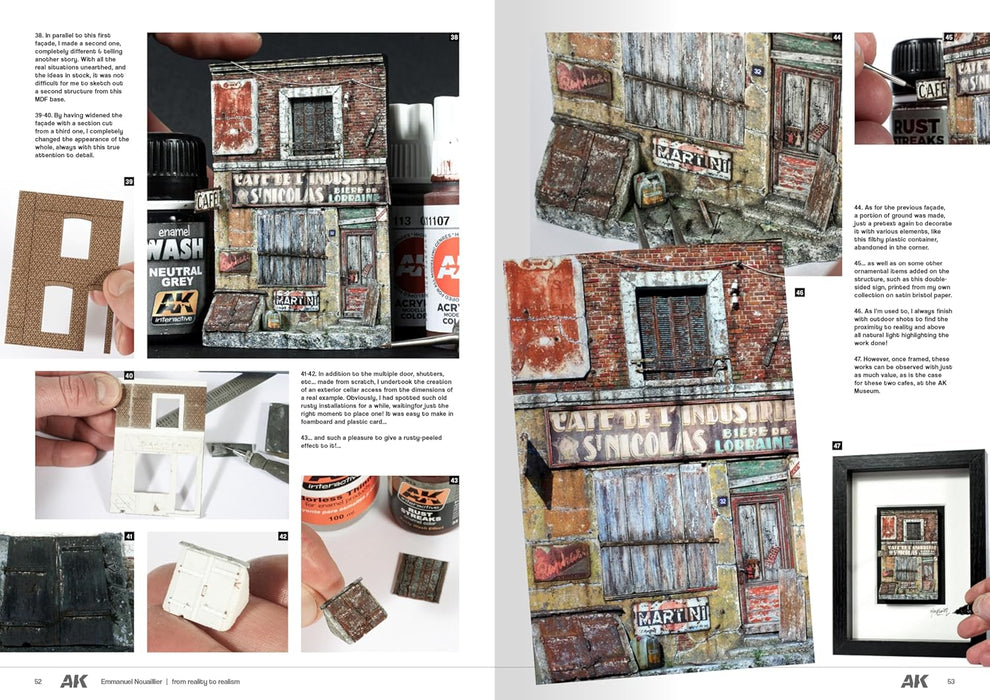 AK Interactive 130018 From Reality To Realism (Emmanuel Nouaillier) Reference Book