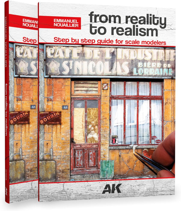 AK Interactive 130018 From Reality To Realism (Emmanuel Nouaillier) Reference Book