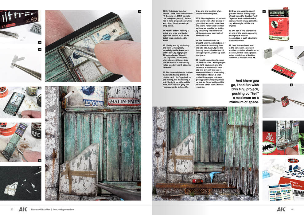 AK Interactive 130018 From Reality to Realism: Step by Step Guide for Scale Modelers Book (Hardcover)