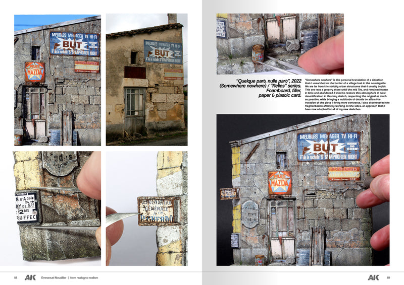 AK Interactive 130018 From Reality to Realism: Step by Step Guide for Scale Modelers Book (Hardcover)