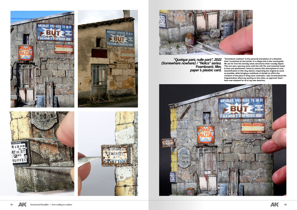 AK Interactive 130018 From Reality to Realism: Step by Step Guide for Scale Modelers Book (Hardcover)