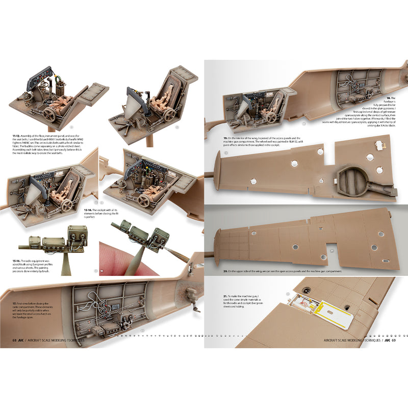 AK Interactive 130022 Eduard Aircraft Scale Modeling Techniques Book (Semi-Hardcover)