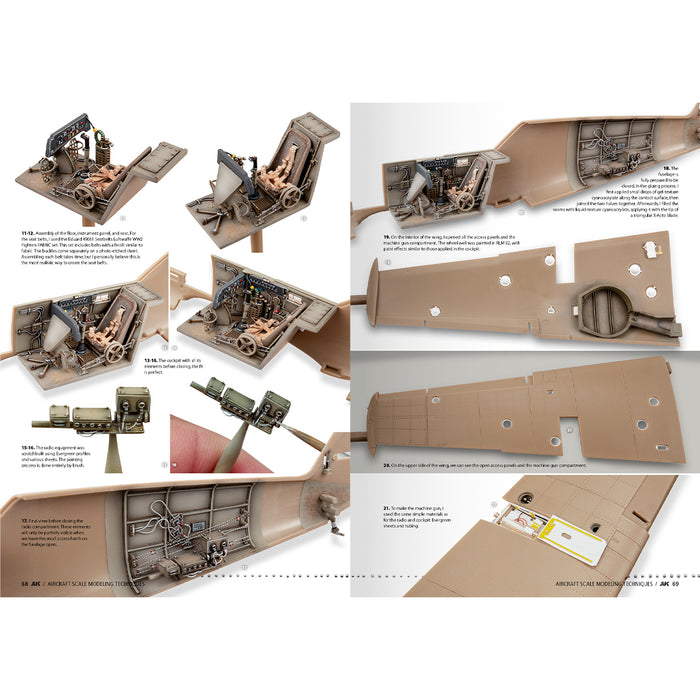 AK Interactive 130022 Eduard Aircraft Scale Modeling Techniques Book (Semi-Hardcover)