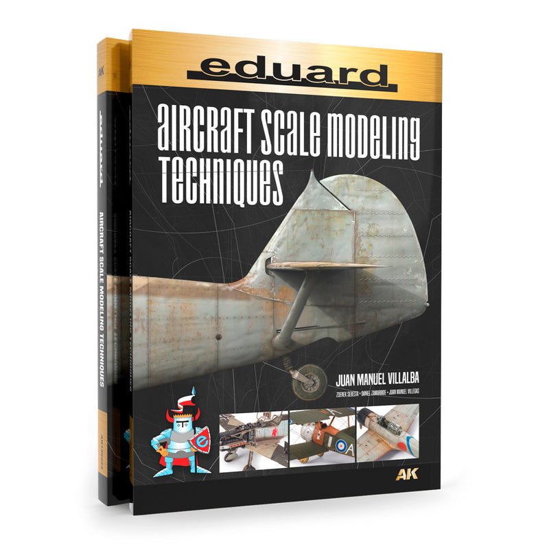 AK Interactive 130022 Eduard Aircraft Scale Modeling Techniques Book (Semi-Hardcover)