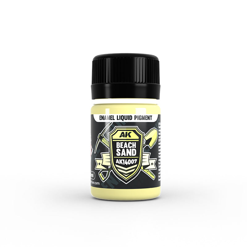 AK Interactive 14007 Beach Sand Liquid Pigment Enamel 35ml Bottle
