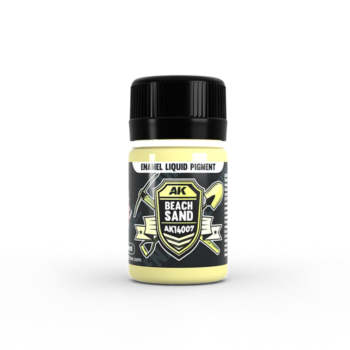 AK Interactive 14007 Beach Sand Liquid Pigment Enamel 35ml Bottle