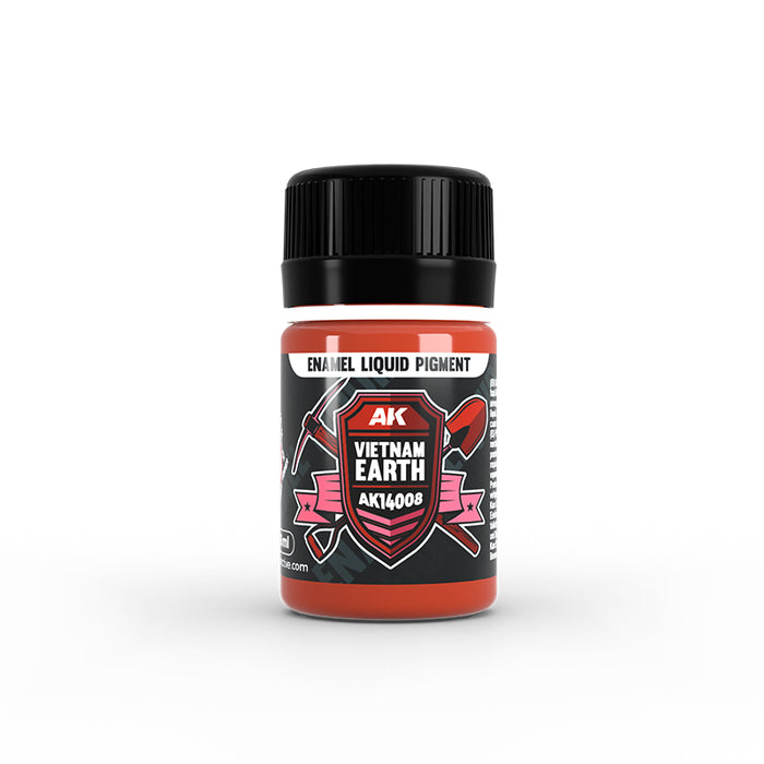 AK Interactive 14008 Vietnam Earth Liquid Pigment Enamel 35ml Bottle