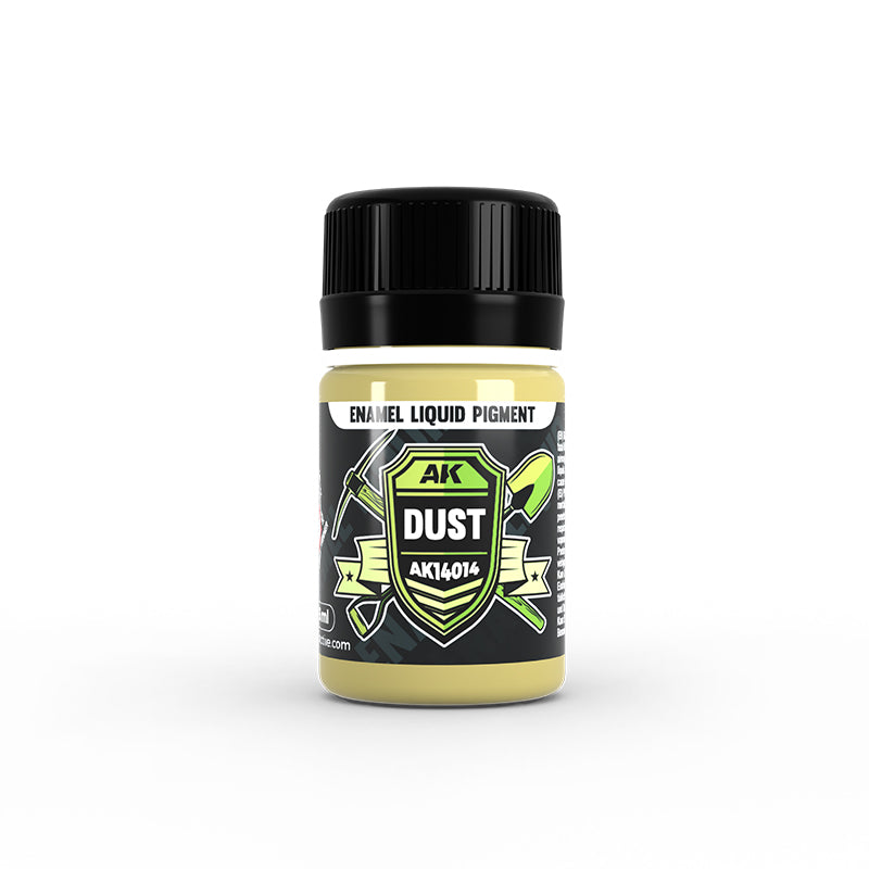 AK Interactive 14014 Dust Liquid Pigment Enamel 35ml Bottle