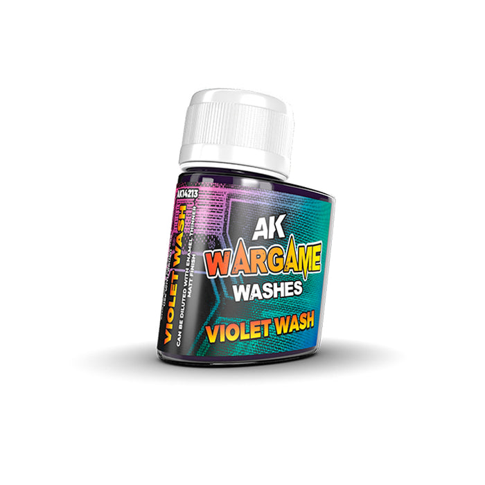 AK Interactive 14213 Wargame: Violet Wash Enamel 35ml Bottle