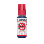 AK Interactive 17027 Quick Gen: Ultramarine Blue Acrylic Paint 18ml Bottle