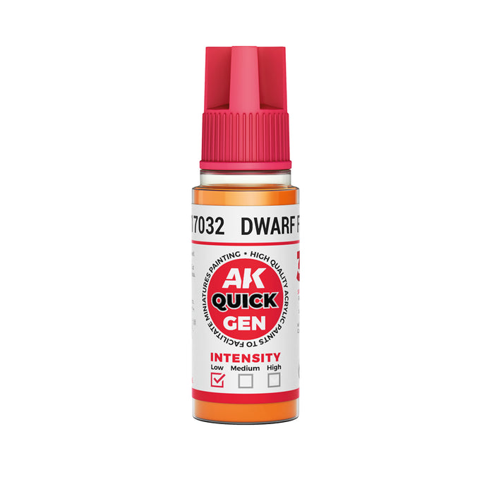 AK Interactive 17032 Quick Gen: Dwarf Flesh Acrylic Paint 18ml Bottle