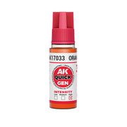 AK Interactive 17033 Quick Gen: Orange Acrylic Paint 18ml Bottle