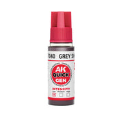 AK Interactive 17040 Quick Gen: Grey Shadow Acrylic Paint 18ml Bottle