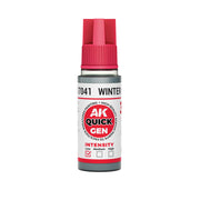 AK Interactive 17041 Quick Gen: Winter Grey Acrylic Paint 18ml Bottle