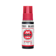 AK Interactive 17051 Quick Gen: Blue Black Acrylic Paint 18ml Bottle