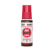 AK Interactive 17061 Quick Gen: Dark Flesh Acrylic Paint 18ml Bottle