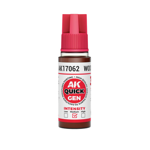 AK Interactive 17062 Quick Gen: Wood Acrylic Paint 18ml Bottle