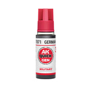 AK Interactive 17071 Quick Gen: Military German Grey Acrylic Paint 18ml Bottle