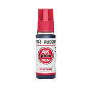 AK Interactive 17078 Quick Gen: Military Russian Blue Acrylic Paint 18ml Bottle
