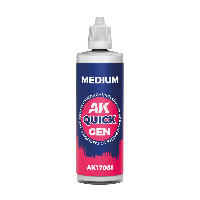 AK Interactive 17081 Quick Gen: Acrylic Medium 60ml Bottle