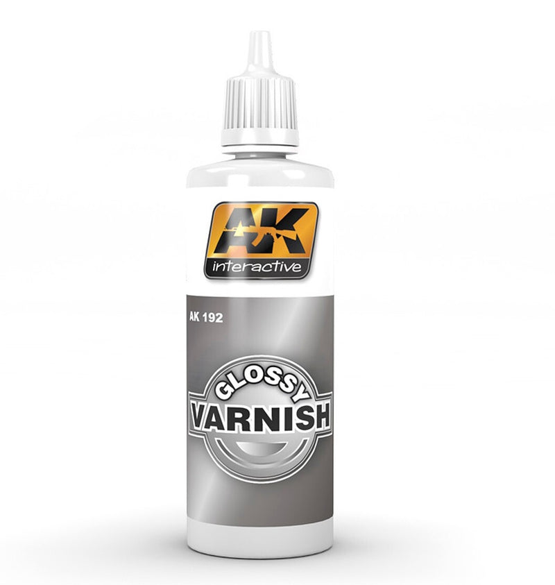 AK Interactive 192 Glossy Acrylic Varnish 60ml Bottle
