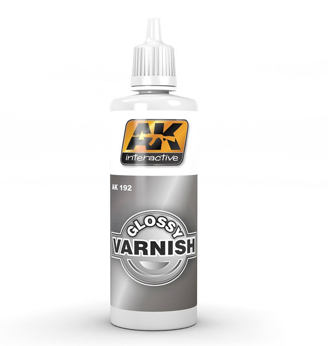 AK Interactive 192 Glossy Acrylic Varnish 60ml Bottle