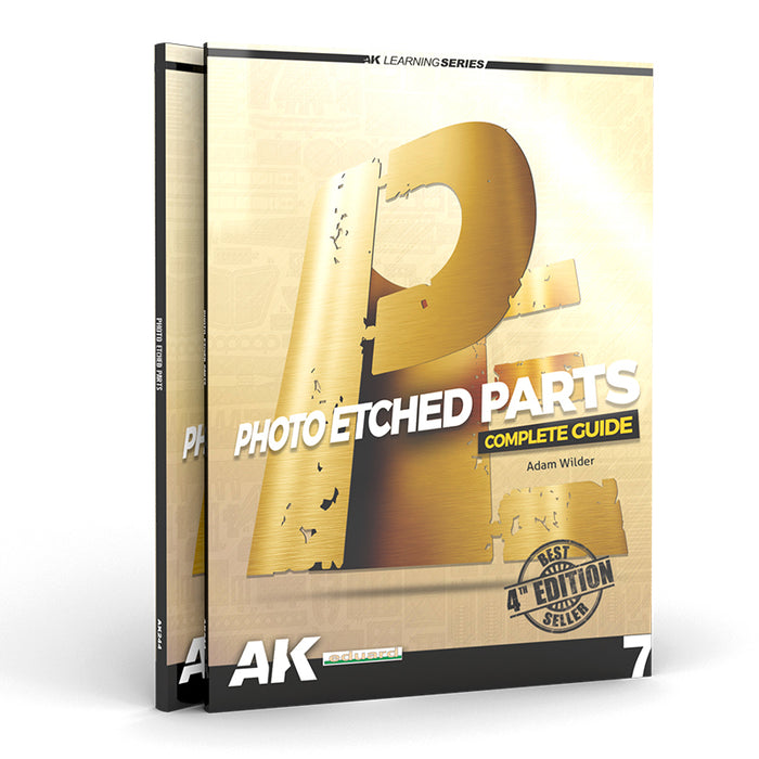 AK Interactive 244 Learning Series 7: Photo-Etched Parts Complete Guide Book