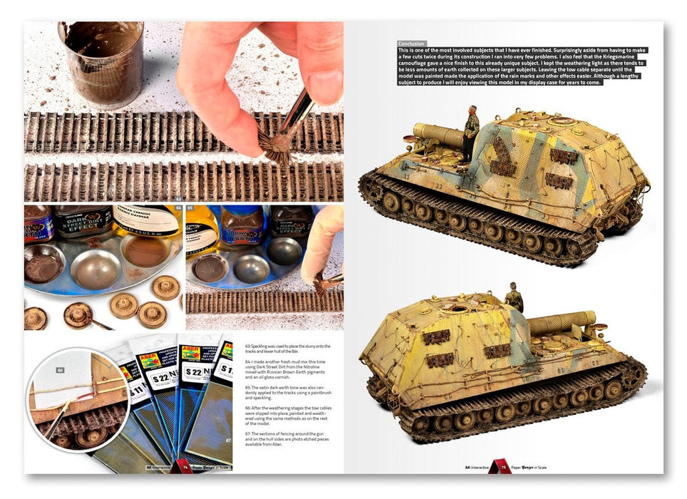 AK Interactive 246 Paper Panzer: Prototypes & What if Tanks Book