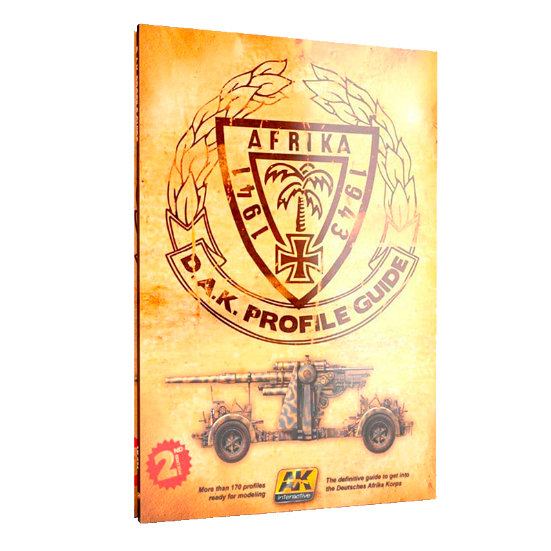 AK Interactive 271 Afrika 1941-1943 DAK Profile Guide Book 2nd Edition
