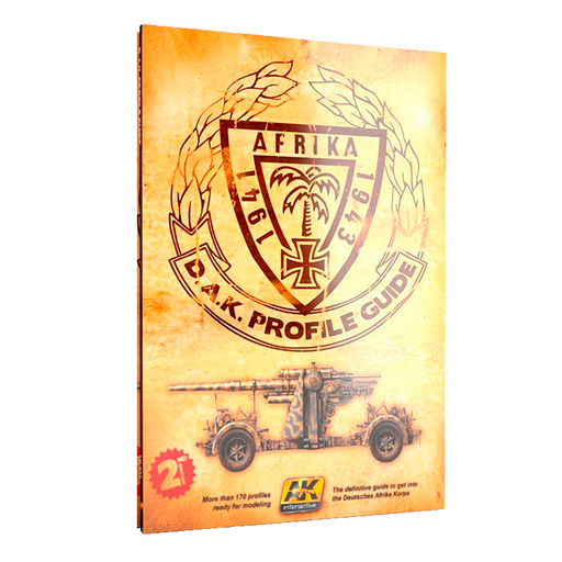 AK Interactive 271 Afrika 1941-1943 DAK Profile Guide Book 2nd Edition