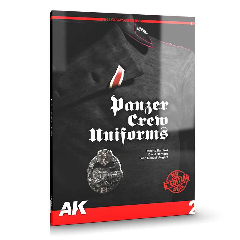 AK Interactive 272 Panzer Crew Uniforms Painting Guide Book 2nd Edition
