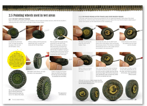 AK Interactive 274 Learning Series 3: Tracks & Wheels Guide Book