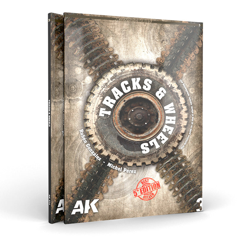 AK Interactive 274 Learning Series 3: Tracks & Wheels Guide Book