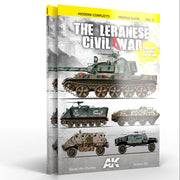 AK Interactive 285 Modern Conflicts Vol.2: The Lebanon Civil War Profile Guide Book