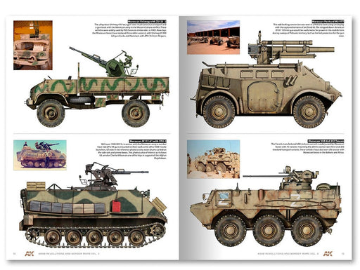 AK Interactive 286 Modern Conflicts Vol.3: Arab Revolutions & Border Wars 1980-2018 Profile Guide Book