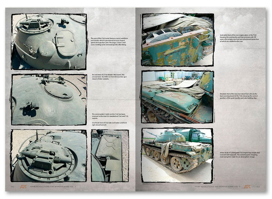 AK Interactive 286 Modern Conflicts Vol.3: Arab Revolutions & Border Wars 1980-2018 Profile Guide Book