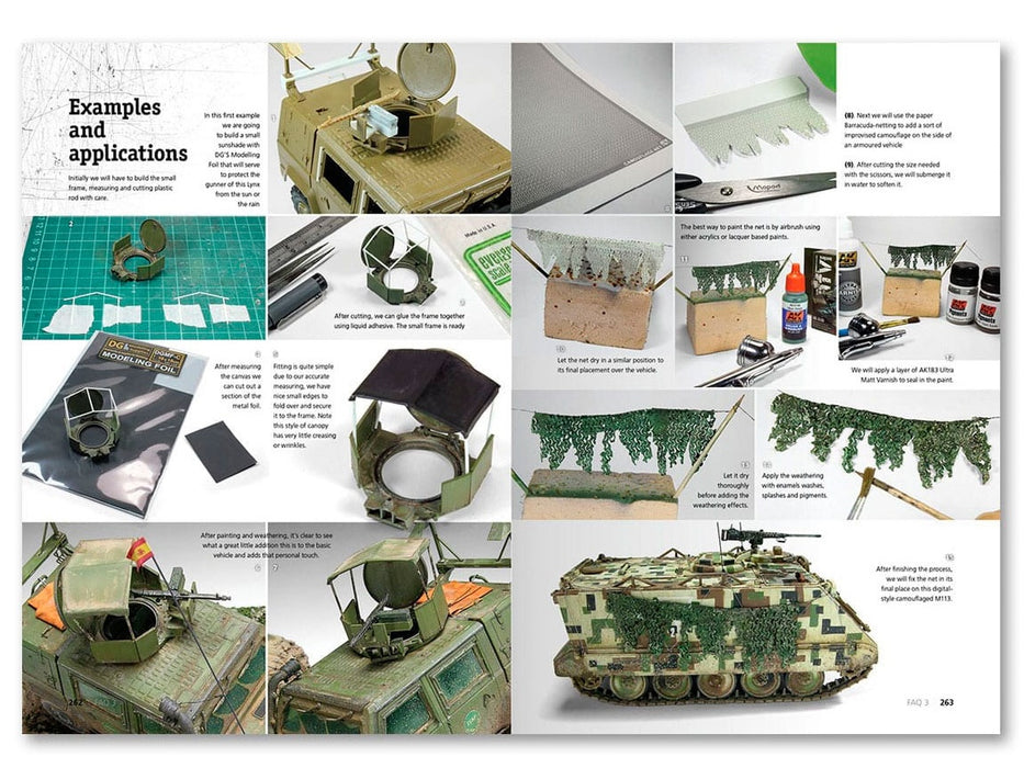 AK Interactive 288 FAQ 3 Modern AFV Painting Techniques Book