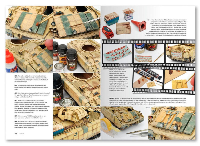 AK Interactive 288 FAQ 3 Modern AFV Painting Techniques Book