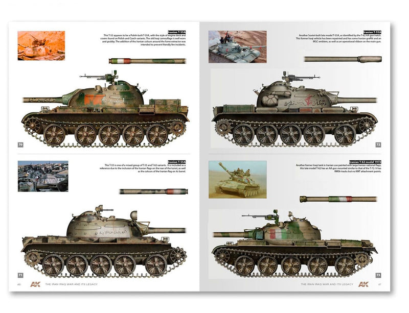 AK Interactive 291 Modern Conflicts Vol.4: The Iran Iraq Wars 1980-1988 Profile Guide Book