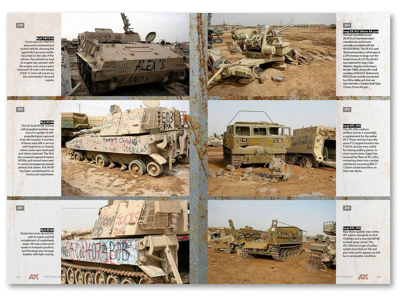AK Interactive 291 Modern Conflicts Vol.4: The Iran Iraq Wars 1980-1988 Profile Guide Book