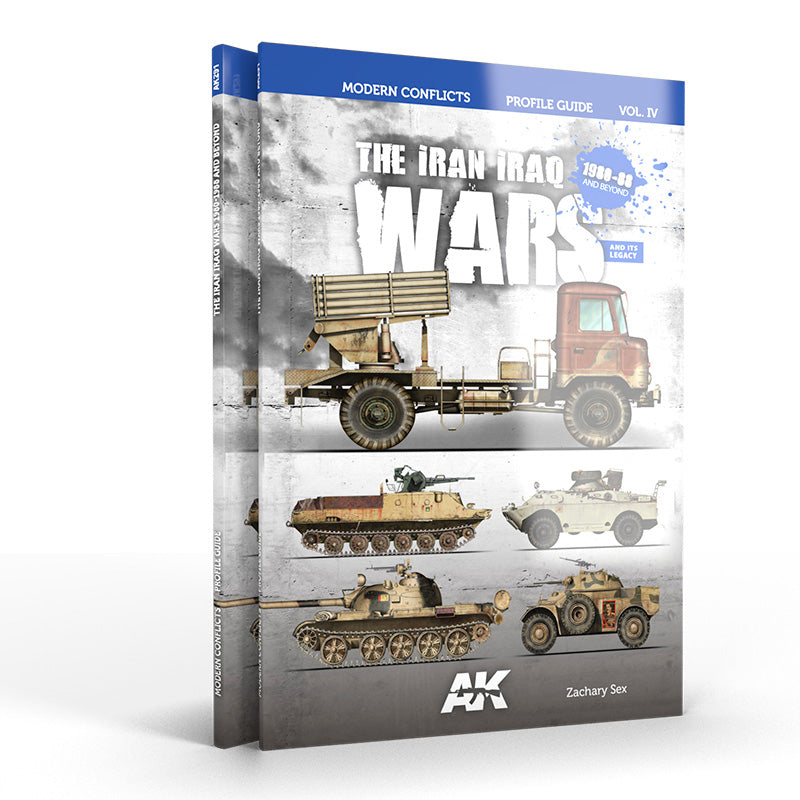 AK Interactive 291 Modern Conflicts Vol.4: The Iran Iraq Wars 1980-1988 Profile Guide Book
