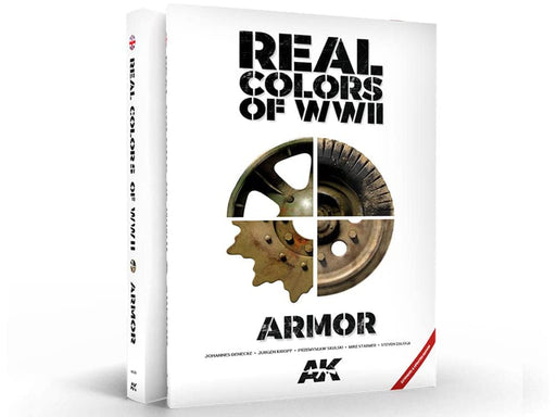 AK Interactive 299 Real Colors Of WWII Armor Modeling Book (2nd Extended Updated Version)