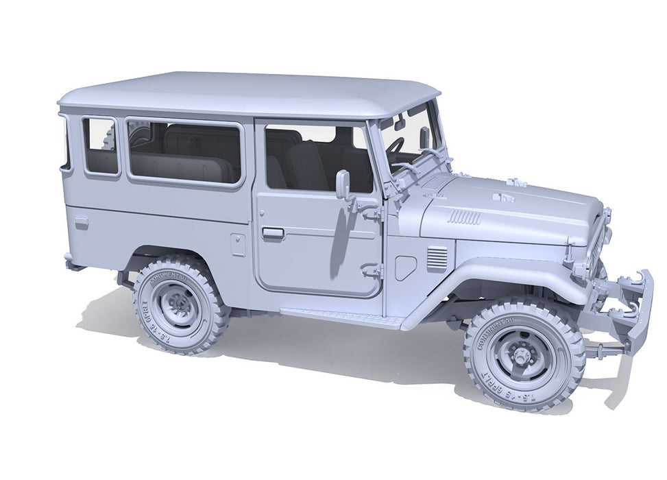 AK Interactive 35001 1/35 FJ43 SUV with Hardtop Model Kit