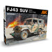 AK Interactive 35001 1/35 FJ43 SUV with Hardtop Model Kit
