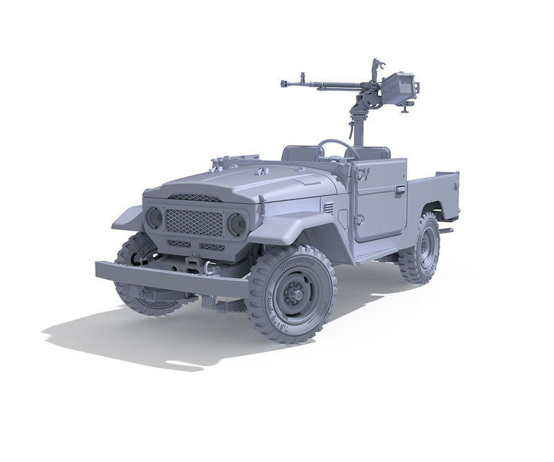 AK Interactive 35002 1/35 FJ43 Pickup Truck with DShKM Gun Model Kit